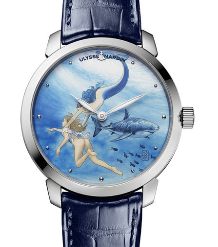 Review Ulysse Nardin 3203-136LE-2 / MANARA.05 Classico Enamel Manara mens watch sale - Click Image to Close